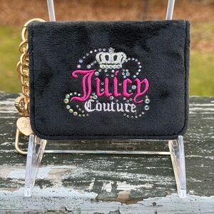 NWOT JUICY COUTURE CROWN RHINESTONE WALLET